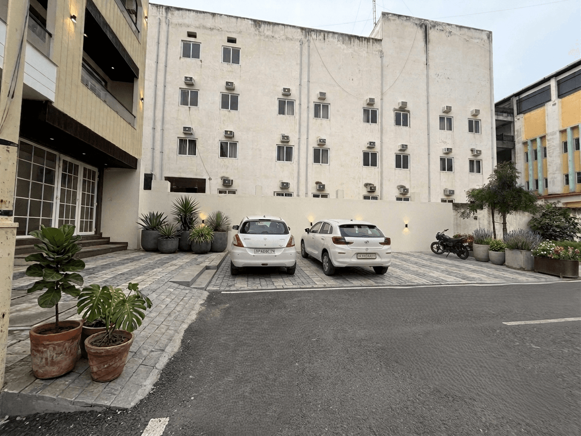Secure Parking at Walk2Vrindavan